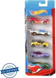 HOT WHEELS 5 car gift pack (Multicolor, Pack of: 5)