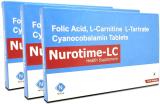 Nukind Nurotime L-Carnitine L-Tartrate Fat burner For Men & Women (3 x 10 Tablets)