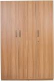 EZYWUD Engineered Wood Almirah (Finish Color - Elegant Teak, Knock Down)