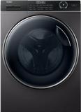 Haier 9 kg HW90-DM14959CS8U1 Fully Automatic Front Load Washing Machine (with In-built Heater Silver)