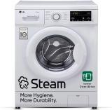 Lg 7 kg FHM1207SDW Fully Automatic Front Load Washing Machine (5 Star with Steam, Inverter Direct Drive Technology, 6 Motion Direct Drive, Touch Panel and 1200 RPM with In-built Heater White)