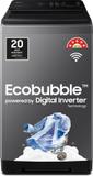 Samsung 8 kg WA80BG4546BDTL Fully Automatic Top Load Washing Machine (5 star, Ecobubble, Super Speed, Wi-Fi, Digital Inverter, Grey)