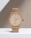 TIMEX Rose Gold Dial Analog Watch  - For Women