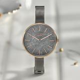 SONATA Poze Steel Strap with Rose Gold Dial Analog Watch  - For Women