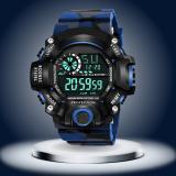 PAPIO Blue Color Plastic Band Sport Watch Army Watch For Men Digital Watch  - For Boys