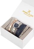 DANIEL KLEIN Silver Dial Analog Gift Set Watch with Bracelet For (Pack of 3) - DK11663-6 GIFT-ladies Analog Watch  - For Women