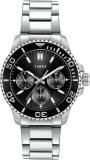 TIMEX Multi Function Black Dial Analog Watch  - For Men