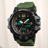 Harbor 1327 Green Keep time in style with the 1327 men s green sports watch Analog-Digital Watch - For Men