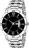 KNOWZ Day & Date Functioning, Stainless Steel Strap Analog Watch for Men Day & Date Functioning, Stainless Steel Strap Analog Watch for Men Analog Watch  - For Men