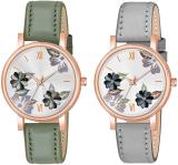 PV CREATION Analogue Flowered Dial Unique Designer Leather Strap Women's & Girl's Watch Analog Watch  - For Women