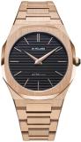 D1 MILANO UTBJ16 Ultra Thin Black Dial Quartz Analog Watch  - For Men