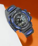 SF 77116PP04W Super Fiber Hustler Analog-Digital Watch  - For Men