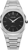 D1 MILANO UTBJ14 Ultra Thin Black Dial Quartz Analog Watch  - For Men