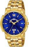 Shocknshop Stylish Casual Gold Stainless Steel Gold Chain Analog Watch  - For Men