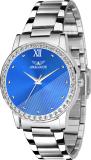 ANALOGUE Diamond Studded | Patterned Dial | Jewelled | Stainless Steel | Trending Girls Diamond Studded | Patterned Dial | Jewelled | Stainless Steel | Trending Girls Analog Watch  - For Women