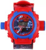 Styleflix Digital Spiderman Wonderful Projector Watch for Kids, Diwali Gift, Birthday Return Gift,24 Digital Projector Images. (Color may vary) projector kids watch Digital Watch  - For Boys