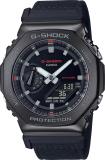 CASIO GM-2100CB-1ADR G-SHOCK Black Ip Dial Cloth Band Analog-Digital Watch  - For Men