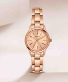TIMEX Rose Gold Dial Stainless Steel Analog Watch  - For Women