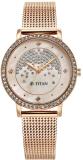 Titan Ladies Purple Analog Watch  - For Women