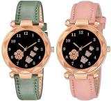 casera MS-C2 Combo 2 Rose Gold Case Designers Wrist Watches For Women Analog Watch  - For Girls