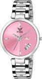 FOGG 4065-PK Pink Day & Date Analog Watch  - For Men