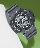 SF 77118PP01W Super Fiber Hustler Analog-Digital Watch  - For Men