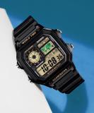 CASIO AE-1200WH-1BVDF Youth ( AE-1200WH-1BVDF ) Digital Watch  - For Men