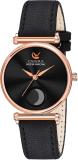 SHURAI GIRLS WATCH FOR LADIES STYLES Black Dial With Black Leather Strap Analog Watch - For Women Analog Watch  - For Women