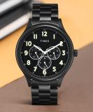 TIMEX Multi Function Black Dial Analog Watch  - For Men