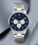 TIMEX Multi Function Blue Dial Analog Watch  - For Men