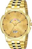 Shocknshop Stylish Casual Stainless Steel Gold Chain Analog Watch  - For Men