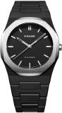 D1 MILANO PCBJ14 Polycarbon Black Dial Quartz Analog Watch  - For Men