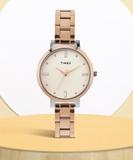 TIMEX Silver Dial Analog Watch  - For Women