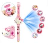 GLENVIT-X K P Kids Edition 3D Digital Watch With 6 images Projector watch For Kids Digital Watch  - For Girls