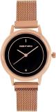 Joker & Witch Eclipse Black Dial Rosegold Mesh Strap Analog Women's Watch Analog Watch  - For Women