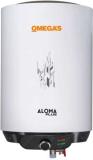 Omega's 10 Litres Aloma Plus Storage Water Heater (Glassline Coating, 5-Star, White)