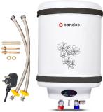 Candes 10 Litres Perfecto Storage Water Heater (White Black)