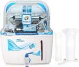 Kinsco Style Copper 15 Litres RO + UV + UF + Minerals + Copper Water Purifier with Prefilter (White)