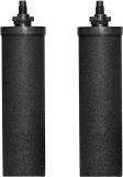 Rama 8'' Carbon Candle For Ultra Fast Filtration Pack Of 2 10000 Litres Gravity Based Water Purifier (Black)