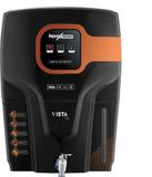 AQUA Vista Model ZINC COPPER ALKALINE LAYER PROTECTION 12 Litres RO + UV + UF + Copper + TDS Control Water Purifier (Black)