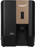 LIVPURE Liv-Allura 7 Litres RO + UV + Copper Water Purifier |NO SERVICE COST FOR 2.5 YEARS | 8 STAGE ADVANCED PURIFICATION | SUITABLE FOR ALL-BOREWELL, TANKER, MUNICIPALITY WATER (Black)