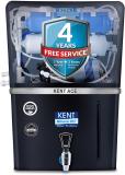 KENT ACE - B 8 Litres RO + UV + UF + TDS Water Purifier Suitable for all - Borewell, Tanker, Municipality Water (Black)