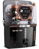 proven Rapid Pro Water Purifier For Home Drinking Adjuster, Zinc Copper Alkaline Filter 12 Litres RO + UV + UF + TDS Water Purifier (Black)