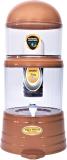 Musky By Aqua fresh mineral pot non electric municipal water purifier 16 Litres Gravity Based Water Purifier (copper)