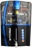 AQUA Kavari fresh Storm Black Copper Model 12 Litres RO + UV + UF + Copper + TDS Control Water Purifier (Black)