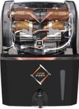 Kinsco Aqua Punch 15 Litres RO + UV + UF + Copper + TDS Control Water Purifier with Prefilter (Black)