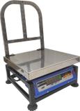 KiloMaxx KM-32, 200Kg With Ultra Bright Green Display For Shop Industrial Factories Corn Weighing Scale ((16 * 16 inches, Steel))