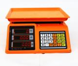 Skeisy DIGITAL PRICE CALCULATION MACHINE UNIT,PRICE,WEIGHT, UP 40KG/1GM ORANGE MACHINE Weighing Scale (Orange)