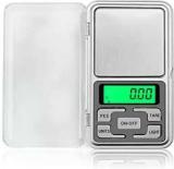 GripIt Mini Pocket Digital Weight Scale | Jewellery/Kitchen| Capacity,(200/0.01 g) Weighing Scale (Silver)