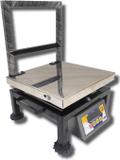 KiloMaxx KM-54, 100Kg With UltraBright Green Display For Shop Industrial Factories Corn Weighing Scale (12*12 inches , Steel)